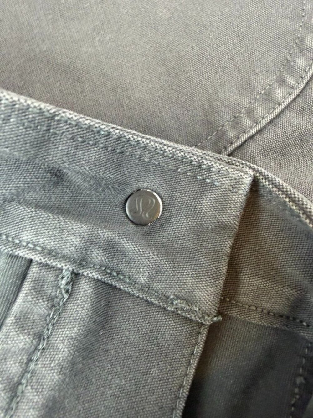 Lululemon Light Utilitech Cargo Pocket High-Rise Crop Size 27 in Graphite Grey - Picture 4 of 10